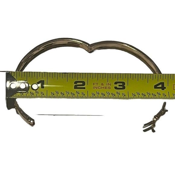 Rose Toned Diamond Eternity Bracelet Sterling Silver 14kt Rose Gold Overlay - Picture 13 of 13